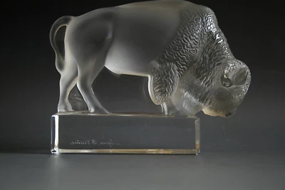 LALIQUE CRYSTAL BISONTE - Immagine 1 di 4
