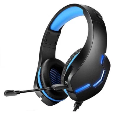 Wired Gaming Headset Headphones With Mic Surround Stereo Earphones For PC PS4/5  - Image 1 of 4