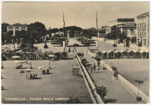 SENIGALLIA - ANCONA - PIAZZA DELLA LIBERTA' - VIAGG. 1955 -50740- - Picture 1 of 1