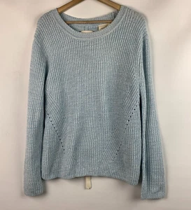 Harper Heritage Pullover blau/weiß Pulli Rundhals Bindedesign hinten Gr. M NEU - Bild 1 von 8