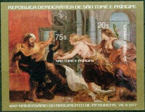 ST. THOMAS & PRINCE – 1977 – RUBENS S/S– VF** - Foto 1 di 1