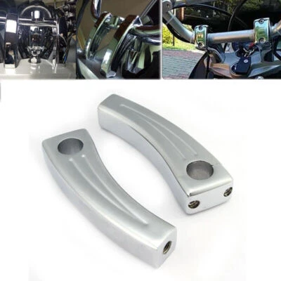1" Handlebar Risers For Honda Shadow VT ACE Aero Sabre Spirit VLX 600 750 1100 - Изображение 1 из 4