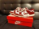 Nike WMNS Dunk Low PRM Team Red and White FJ4555-100 US 8.5