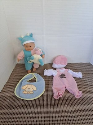 Berenguer Babies Doll JC Toys Vinyl 8" With Two Outfits - Image 1 of 4