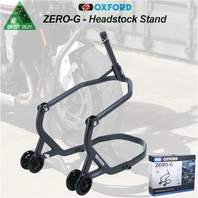 Oxford ZERO-G Headstock Universal Motorbike Motorcycle Front Paddock Stand - Image 1 of 4