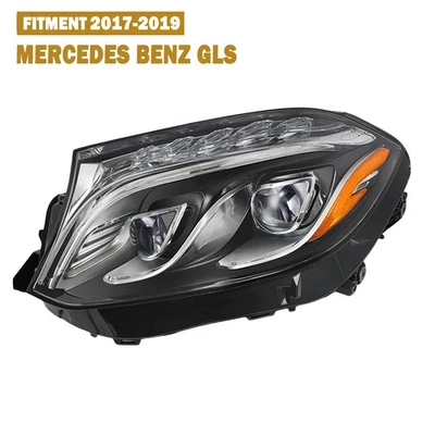 OE Replacement LED Headlight LH FOR 2017 2018 2019 Mercedes Benz GLS63 CA - Image 1 of 4