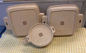 Vintage LittonWare Microwave Cookware Set of 3 w/Lids 39275, 39271, 39278 - Picture 1 of 13