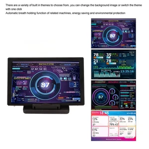 5in Computer Temp Monitor IPS USB Mini Screen PC Sensor Panel Dynamic Displa NEW - Afbeelding 1 van 12