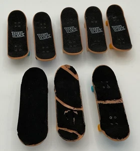 Tech Deck Fingerboard Skateboard Lot Of 8 USED Fast Free Shipping! - Picture 1 of 13