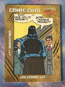 2023 FLEER ULTRA WOLVERINE COMIC CUTS INSERT WOLVERINE#27#CC-WW27 /50 - Picture 1 of 2