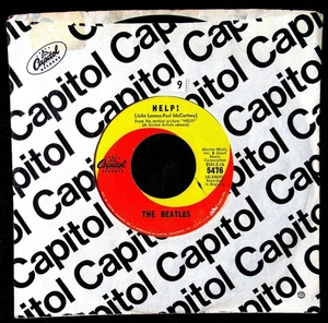Beatles 45 1969 Help! Far Scarcer Scranton “Subsidiary of…” Label Variation, EX! - Picture 1 of 13
