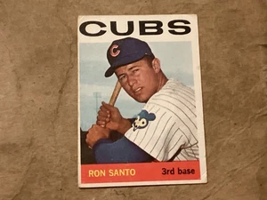 1964 Topps - Ron Santo #375 - EX - Corner Wear - No Creases - Great Looking Card - Bild 1 von 2