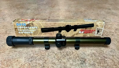 Pistolas de aire Crossman 0410 Superscope Target Finder 4x15 usadas Foto 1 de 4