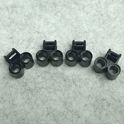 LEGO Technic 32291 Black x4 Axle and Pin Connector Perpendicular Double 42163 - Image 1 of 4