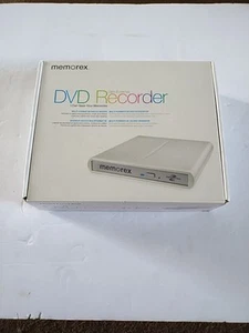 Memorex MRX-650LE v1 Slim External DVD / CD Recorder w/ ArcSoft USB Cables Guide - Afbeelding 1 van 12