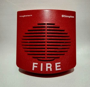 Simplex 4901‑9820 TrueAlert Fire Alarm Free‑Run/SmartSync Non-Addressable Horn - Picture 1 of 4