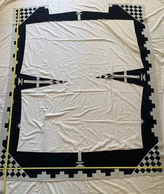 New Pendleton Wool blanket fabric remnants - Los Ojos - appx 1.9 lb. - Image 1 of 4