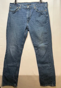 Levi's jeans uomo 37 x 32 511 slim conico blu - Foto 1 di 11