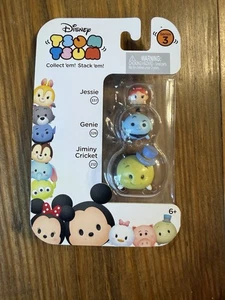 Disney Tsum Tsum Serie 3 Figuras Apilables Jessie Genie Jiminy Cricket - Imagen 1 de 6