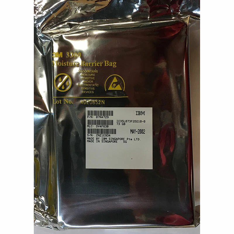07N4729 - IBM 73GB 10K RPM FC 3.5" HDD - Image 1 of 1