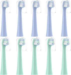 "Replacement Toothbrush Heads for Colgate Hum (10 Pack) - Soft Bristles, Gentle - Picture 1 of 7
