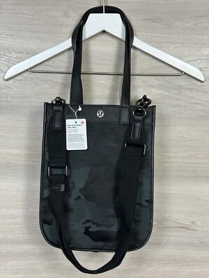 Lululemon Now And Always Tote *Mini 8L 🪖 Jacquard Camo Cotton Obsidian 25299 - Image 1 of 4