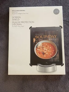 Williams Sonoma IPAD Screen Shield “One New In Box”  One Free Used No Box - Picture 1 of 3