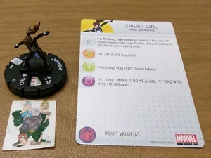 =HeroClix Marvel AMAZING SPIDER-MAN Spider-Girl 210 con tarjeta = - Imagen 1 de 1