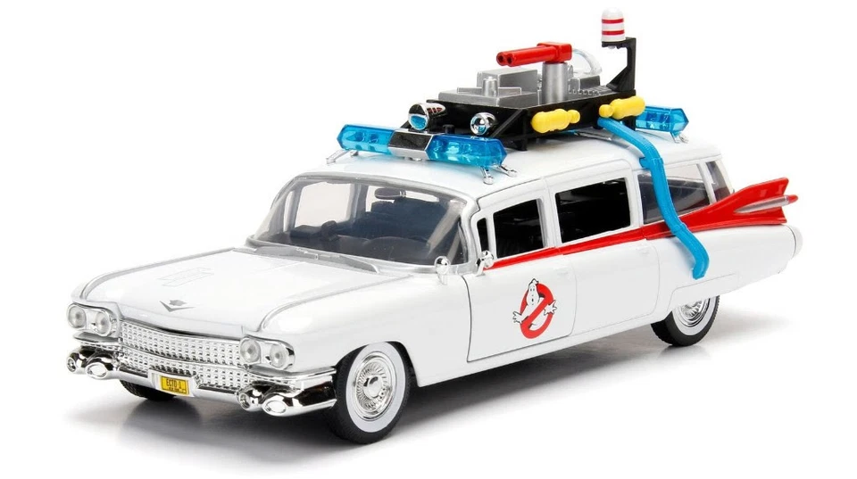 Ghostbusters Ecto-1 Cadillac Ambulance Scale 1 24 Jada Toys