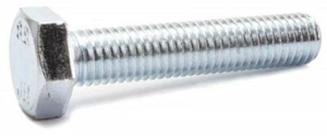 Tornillo de tapa hexagonal M12-1,75 x 50 mm (6 piezas) zinc clase de hilo completo 8,8 12 mm x 50 mm - Imagen 1 de 1