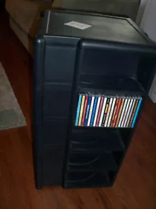 METRO 400 CD SPINNER SPINNING TOWER STORAGE HOLDER RACK LASERLINE CAROUSEL STYLE - Picture 1 of 9