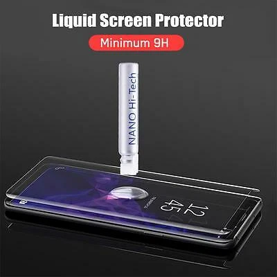 Nano Hi-Tech Screen Protector Liquid LCD Invisible Glass Coating All Cell Phones