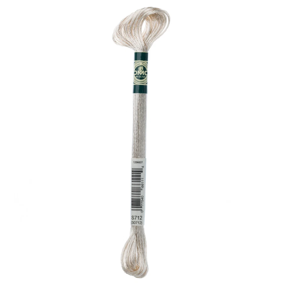 DMC 1008f-s712 Shiny Radiant Satin Floss Cream 8.7-yard 014845