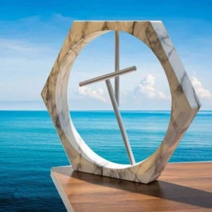 Antigravitation Bewegungsstab kinetisches Schreibtischspielzeug ewige Schaukel Skulptur Dekor - Bild 1 von 9
