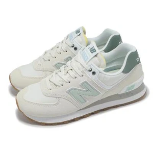 New Balance 574 NB Sea Salt Nuevo Abeto Mujeres Informales Estilo de Vida Zapatos WL574CGR-B - Imagen 1 de 8