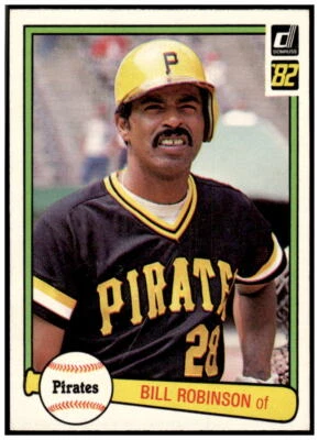 1982 Donruss #402 Bill Robinson ex-nm - Image 1 of 2