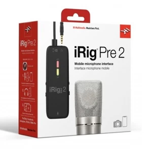 IK Multimedia iRig Pre 2 - Microphone Interface for Smartphones and Videocameras - Picture 1 of 12