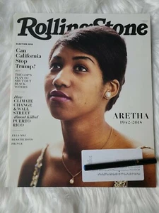 ROLLING STONE  MAGAZINE OCTOBER 2018- ARETHA FRANKLIN 1942-2018 -LIKE NEW - Picture 1 of 4
