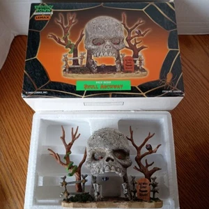 Arco Calavera Halloween LEMAX Spooky Town 33409A en Caja Original - Imagen 1 de 7