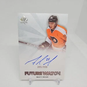 SP Authentic 2011-12 Matt Read Future Watch Autograph 395/999 - Picture 1 of 2