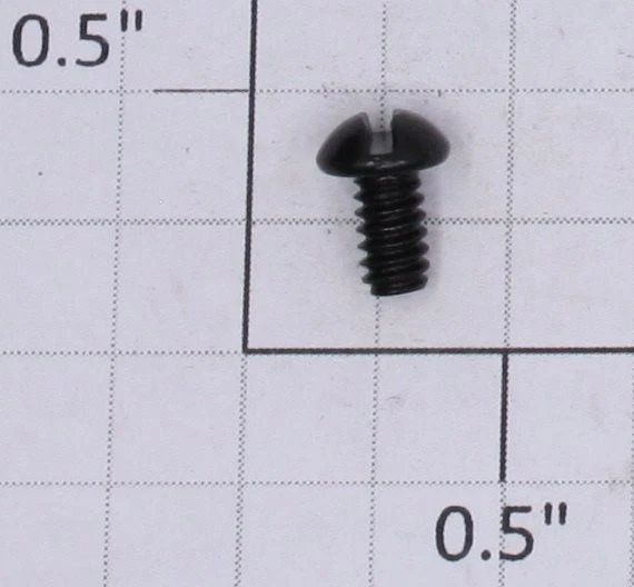 Lionel #6-32 x 1/4" Black Slotted Round Head Screw (24) - Image 1 of 1