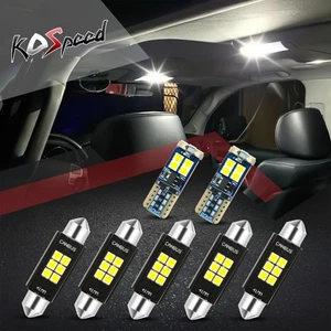 7x Interior LED Combo Dome License Cargo Map Light Bulbs for Yukon 2007-2014 - Picture 1 of 6