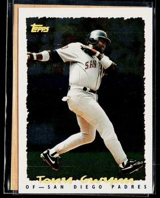 1995 Topps CyberStats (Spectralight) #228 Tony Gwynn San Diego Padres - Image 1 of 2