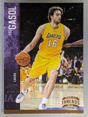 2012-13 Panini Threads - Pau Gasol #66 Lakers - Image 1 of 2