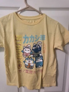 NARUTO TEAM NANA BRAND NEW GIRLS SZ SMALL 6/6X GRAPHIC T-SHIRT TEE NWT - Picture 1 of 3