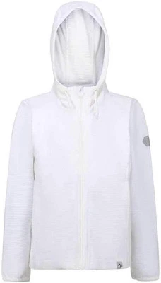 Regatta Niños Chaqueta Fleece Tapley Ribbed Velour, Blanco, 5-6 Años Foto 1 de 3