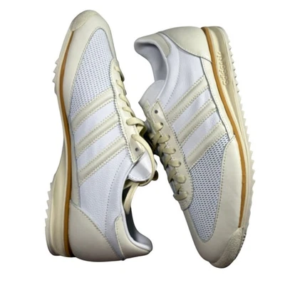 Adidas SL72 OG W Zapatillas bajas de cuero de malla blanca para mujer 9 para hombre 7,5 NUEVAS Foto 1 de 4