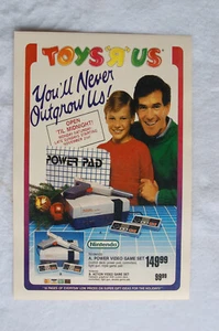Cartel promocional anuncio juguete Toys R Us Nintendo 1988 - Imagen 1 de 1