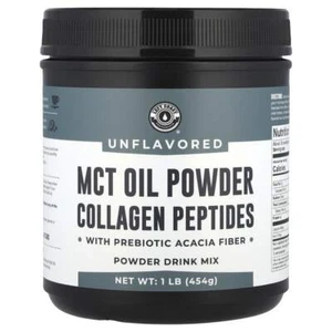 2 X  Left Coast Performance, MCT Oil Powder Collagen Peptides with Prebiotic Aca - Picture 1 of 2