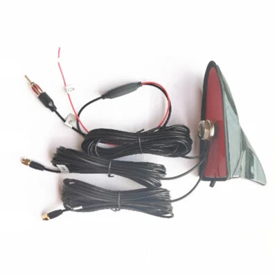 12V Car Radio Wifi GPS AM/FM Antenna Aerial Roof Mount Antenna Signal Amplifier  - Image 1 of 4